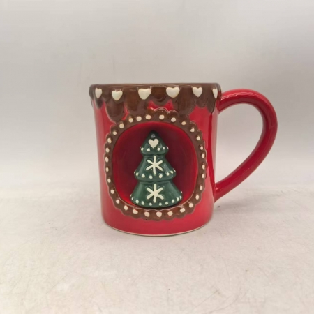 CERAMIC CHRISTMAS CUP